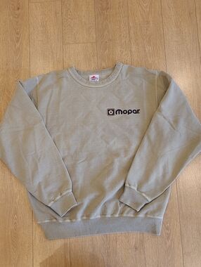 80's/90's Choko Motorsports Mopar Crewneck Beige Sweatshirt Made In Canada